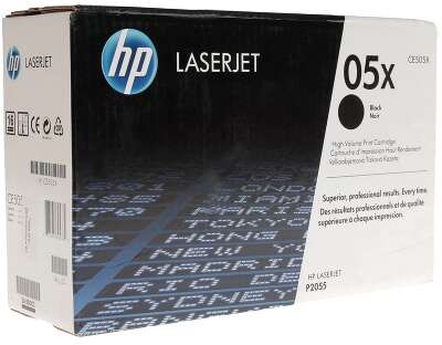 HP CE505X Картридж ,Black{LJ P2055, Black, (6500стр.)}