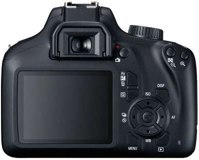 Зеркальный Фотоаппарат Canon EOS 4000D черный 18Mpix Ef-S 18-55mm f/3.5-5.6 2.7" 1080p SDXC Li-ion (с объективом)