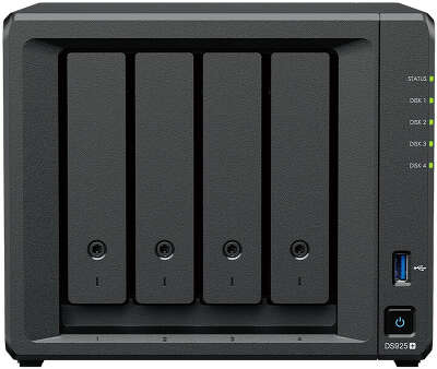 СХД настольное исполнение 4BAY NO HDD DS925+ SYNOLOGY