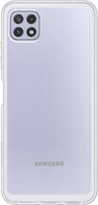 Чехол-накладка Samsung Core Soft Clear Cover для Samsung Galaxy A22, прозрачный (EF-QA225TTEGRU)