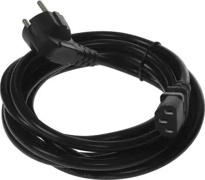 Шнур питания Rexant 04-2739 Schuko-C13 проводник.:3x1мм2 3м 220В черный