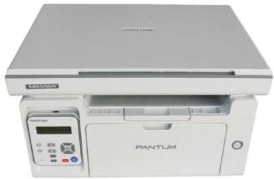 Pantum M6506NW МФУ лазерное ЧБ, А4, C/P/S, 22 стр/мин, 1200 x 1200 dpi, 128Мб RAM, лоток 150 стр, USB/Lan/WiF, 700стр. картридж, серый корпус 
