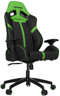 Игровое кресло VERTAGEAR Racing SL5000 Зеленое/Черный фон