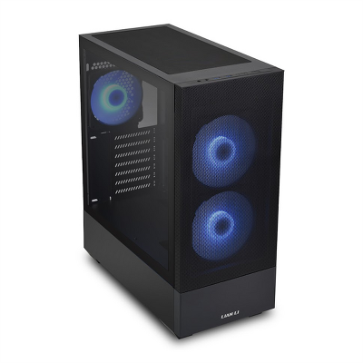 Корпус LIAN LI Lancool 205 Mesh Black, Medium Case: ATX, Micro-ATX, Mini-ITX, 2xUSB 3.0, 2xAudio, Included Fans: 2x140mm ARGB PWM, 1x120mm ARGB PWM