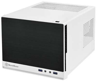 Корпус SilverStone SG13WB-Q, белый, mini-ITX, Без БП (SST-SG13WB-Q)