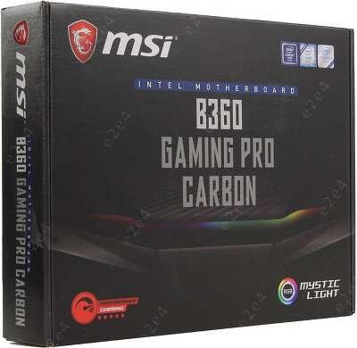 Материнская плата ATX LGA1151 MSI B360 GAMING PRO CARBON
