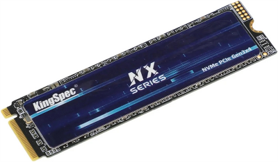 Твердотельный накопитель KingSpec SSD 256GB M.2 2280 PCIe 3.0 x4 NVMe R3400/W3100MB/s 3D TLC MTBF 1.5M 380000/320000 IOPS 250TBW