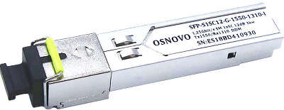 OSNOVO SFP-S1SC12-G-1550-1310-I