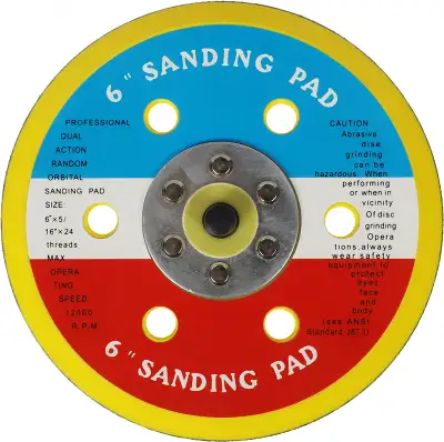 Шлифмашина орбитальная Fubag SL150CV 130л/мин d=150мм черный/белый