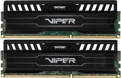 Память DDR3 2x8Gb 1600MHz Patriot PV316G160C0K Viper 3 RTL PC3-12800 CL10 DIMM 240-pin 1.5В dual rank с радиатором Ret