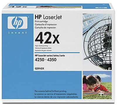 Картридж HP 42X лазерный увеличенной емкости упаковка 2 шт (2*20000 стр)