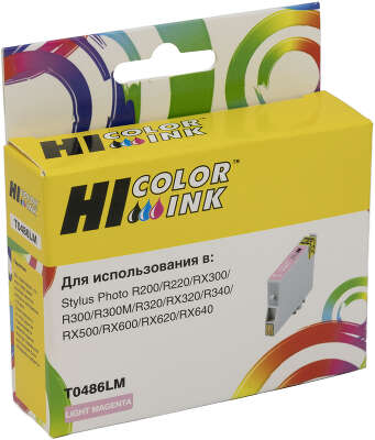 Картридж Hi-Black (HB-T0486) для Epson Stylus Photo R200/R300/RX500/RX600, LM