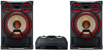 Минисистема LG CK99+NK99 черный 5000Вт CD CDRW FM USB BT