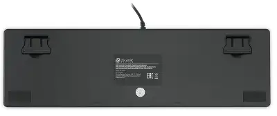 Клавиатура Оклик 970G Dark Knight механическая черный/серебристый USB for gamer LED
