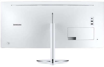 Монитор 34" Samsung CJ79 LC34J791WTRXEN VA 3440x1440 HDMI, DP, USB-Hub белый