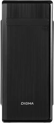 Корпус Digma DC-ATX100-U2, черный, ATX, Без БП (DC-ATX100-U2)