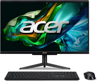 Моноблок Acer Aspire C24-1610 23.8" FHD N100 800 МГц/8/256 SSD/WF/BT/Cam/Kb+Mouse/без ОС,черный