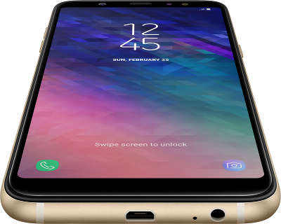 Смартфон Samsung SM-A605F Galaxy A6+ 2018 Dual Sim LTE, золотой (SM-A605FZDNSER)