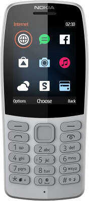Мобильный телефон Nokia 210 Dual Sim Grey