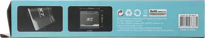 Коврик для мыши A4Tech X7 Pad XP-70M Средний черный 350x280x3мм