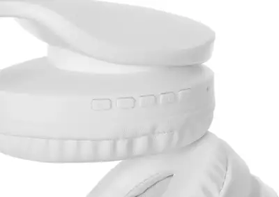 Гарнитура накладные Digma BT-17 белый беспроводные bluetooth оголовье (BT17W)