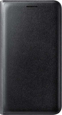 Чехол-книжка Samsung для Samsung Galaxy J1(2016) EF-WJ120P, черный (EF-WJ120PBEGRU)