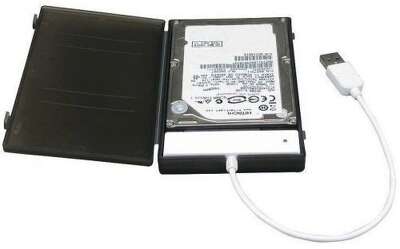 AgeStar SUBCP1 (BLACK) Корпус Black / Пластик / USB 2.0 / SATA Внешний бокс HDD/SSD 2.5 