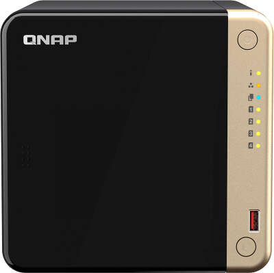Сетевое хранилище NAS Qnap Original TS-464-8G 4-bay настольный Celeron N5095