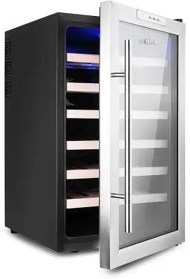 Винный шкаф Kitfort КТ-2410 1-нокамерн. серебристый мат.