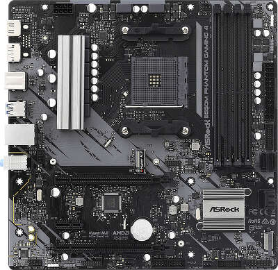 Материнская плата mATX LGAAM4 ASRock B550M PHANTOM GAMING 4