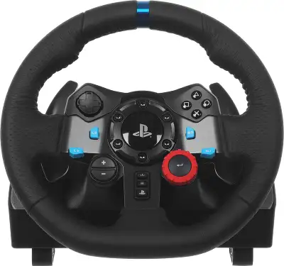 Руль Logitech G29 14кноп. (с педалями) черный