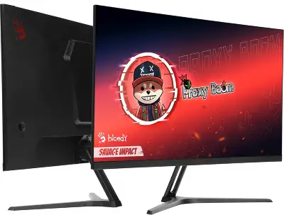 Монитор Bloody 27" MN270Q черный IPS LED 1ms 16:9 HDMI M/M матовая 300cd 178гр/178гр 2560x1440 180Hz G-Sync DP 2K 3.95кг