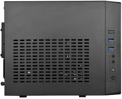Корпус COOLERMASTER Elite 110A, черный, mini-ITX, Без БП (RC-110A-KKN1)