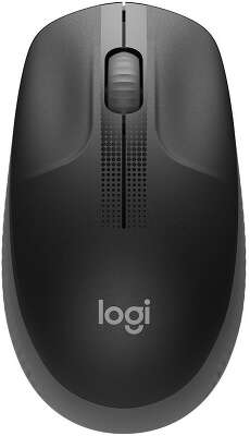 Мышь беспроводная Lgitech M190 Charcoal |910-005905| черная, оптическая, 1000dpi, 2.4GHz, USB-ресивер (091825)