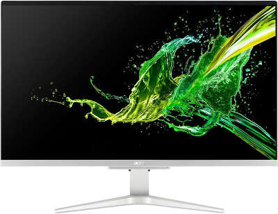 Моноблок Acer Aspire C27-962 27" FHD i5-1035G1/8/256 SSD/MX130 2G/WF/BT/Cam/Kb+Mouse/W10,серебристый