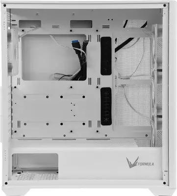 Корпус Formula Air Power G5 Plus белый без БП ATX 2xUSB2.0 audio bott PSU