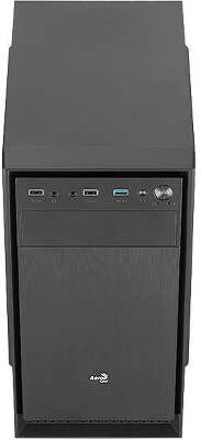 Корпус AeroCool CS-104-S-BK-v1, черный, mATX, Без БП (ACCS-PC12014.11)