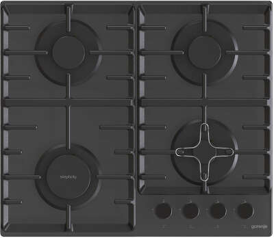 Газовая варочная поверхность Gorenje GT642SYB черный