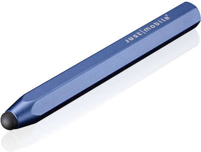 Алюминиевый стилус Just Mobile AP-818BL для iPad, синий