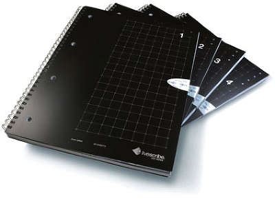 Набор терадей (4 шт.) Livescribe Grid Notebook №1-4 формата А4 для Smartpen [ANX-00004]