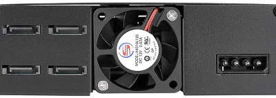 Сменный бокс для HDD/SSD Thermaltake Max 2504 SATA I/II/III металл черный hotswap 2.5"