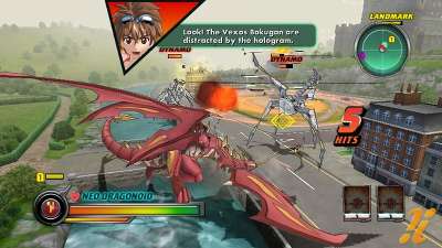 Игра для PSP  Bakugan: Defenders of the Core, английская
