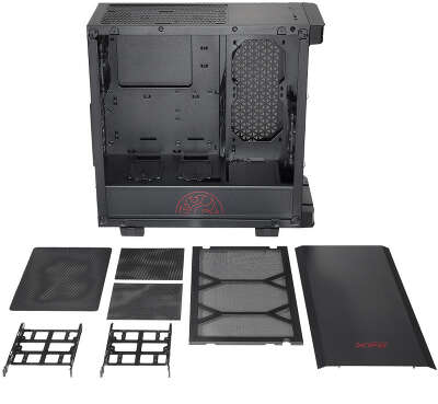 Корпус Adata XPG INVADER, черный, ATX, Без БП (INVADER-BKCWW)