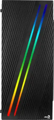 Корпус Aerocool Streak-A-BK-v1 черный без БП ATX 1x92mm 2x120mm 2xUSB2.0 1xUSB3.0 audio