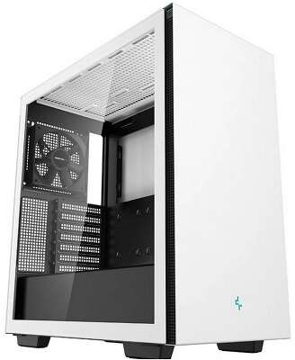 Корпус MidiTower Deepcool CH510 WH white (ATX, без БП, 2xUSB3.2 Type-A) (R-CH510-WHNNE1-G-1)