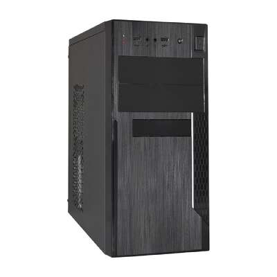 Exegate EX283240RUS Корпус Minitower ExeGate MA-373X Black, mATX <без БП> 2*USB, Audio