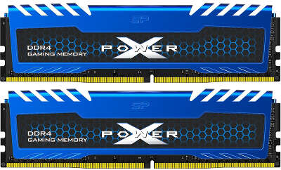 Набор памяти DDR4 DIMM 2x8Gb DDR3200 Silicon Power XPower Turbine (SP016GXLZU320BDA)