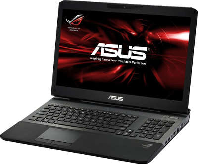 Ноутбук ASUS G75VW 17.3" FHD/ i7 3610QM/8/ 2x500/GTX670 3Gb/ BD-C/ WF/3G/BT/CAM/ W7HP