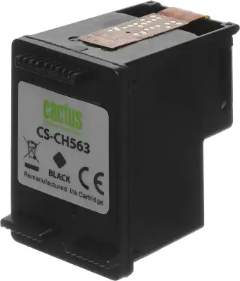 Картридж струйный Cactus CS-CH563 №122XL черный (18мл) для HP DJ 1050/2050/2050s с чипом