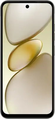 Смартфон Tecno Spark Go 1 64Gb 3Gb золотой моноблок 3G 4G 2Sim 6.67" 720x1600 Android 14 Go 13Mpix 802.11 a/b/g/n/ac GPS GSM900/1800 Protect microSD max1024Gb